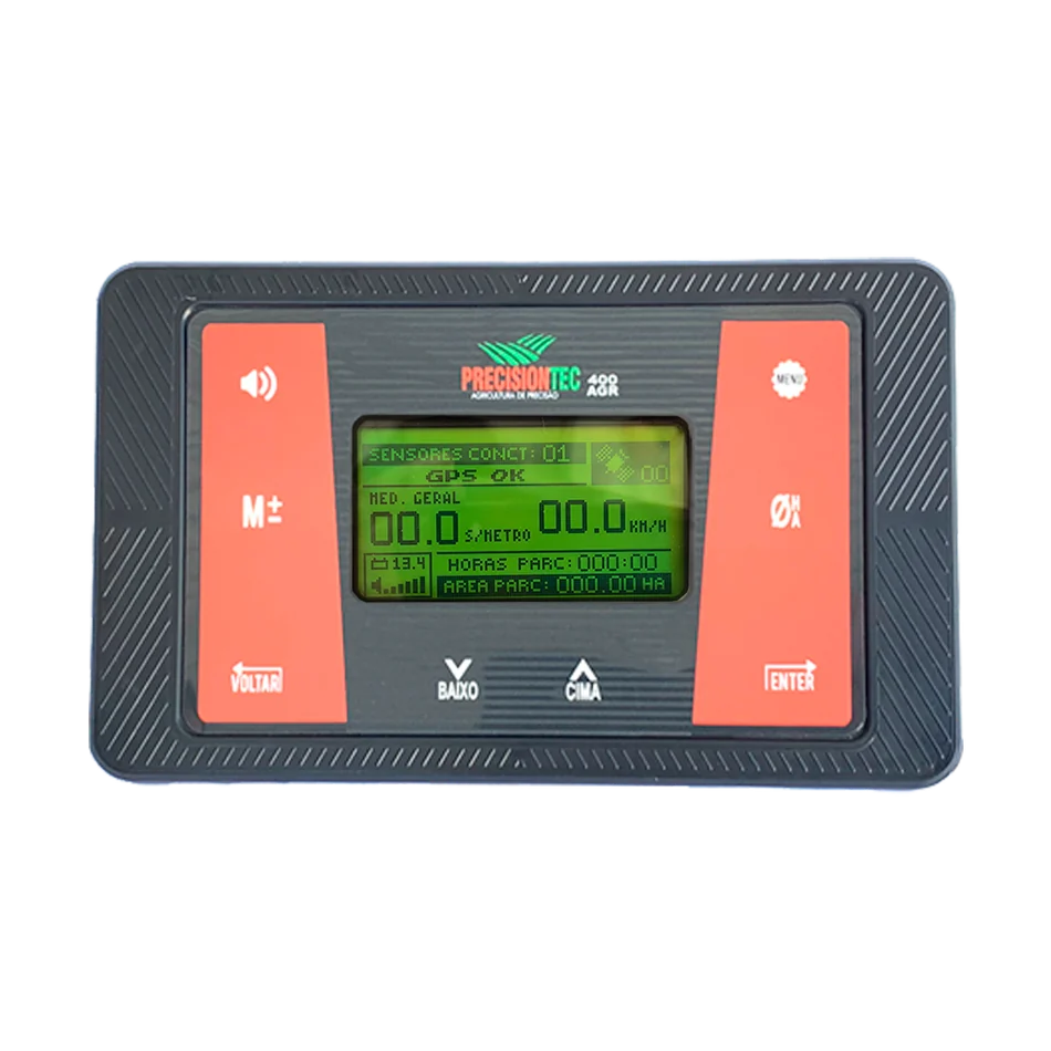Monitor de Plantio Precision Tec AGR 400 frontal