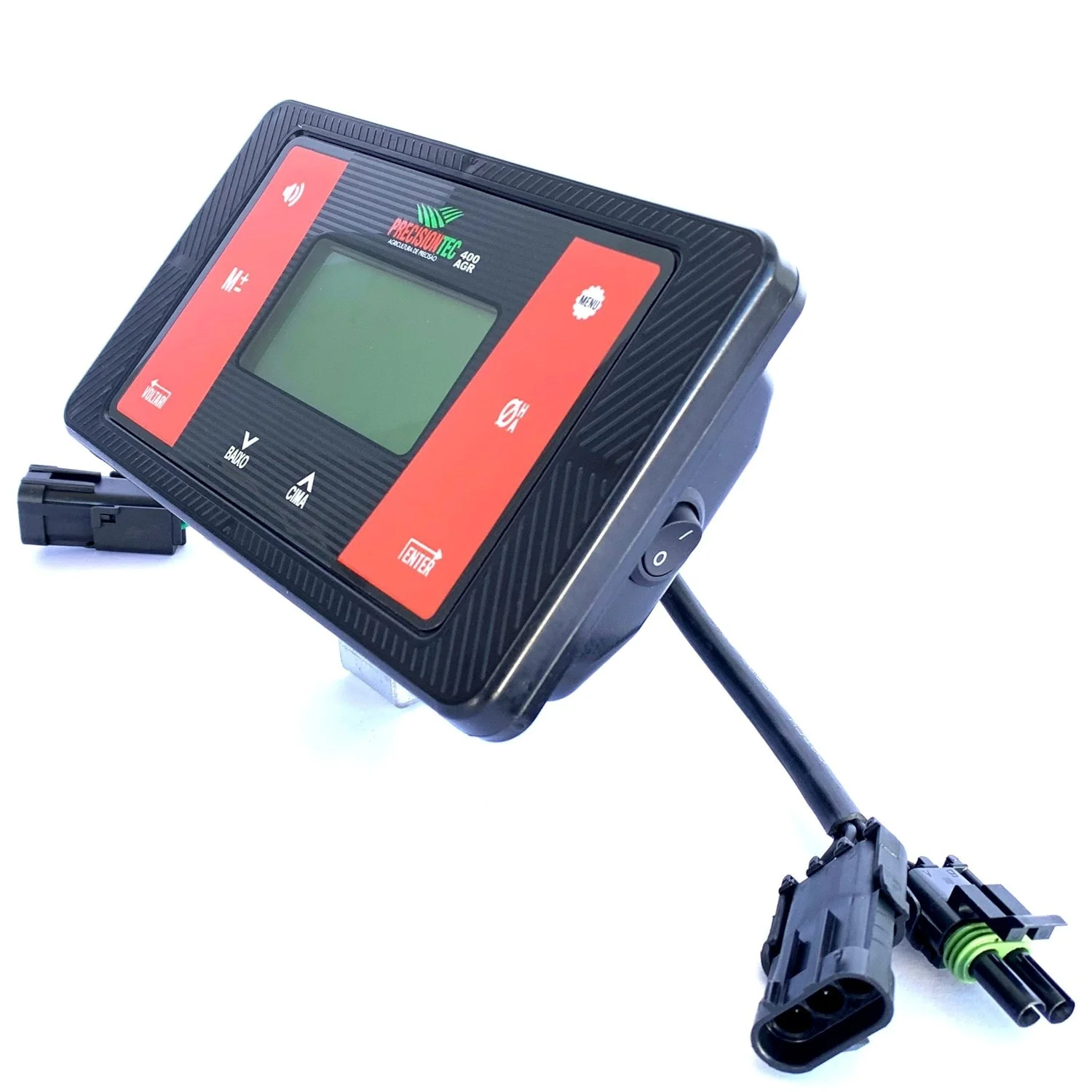 Monitor de plantio Precision Tec AGR 400 com conectores